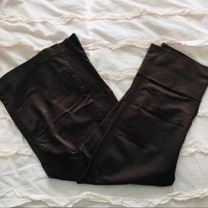 Champion chocolate brown work out capris medium